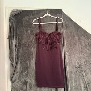 Kardashian Kollection Purple Dress